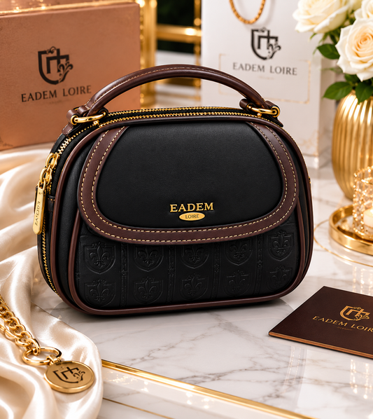 EADEM Loire Premium Handbag | Double Box Luxury Bag | Velour Vault